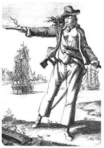 Anne Bonny, Piratin in Männerkleidung © wikimedia.commons (allgemeinfrei)