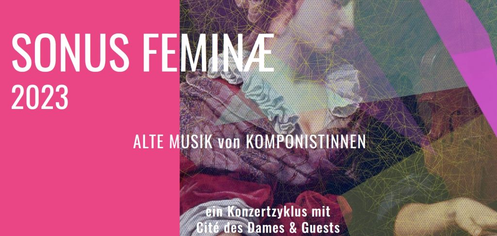 Titelcover SONUS FEMINAE © Cité des Dames